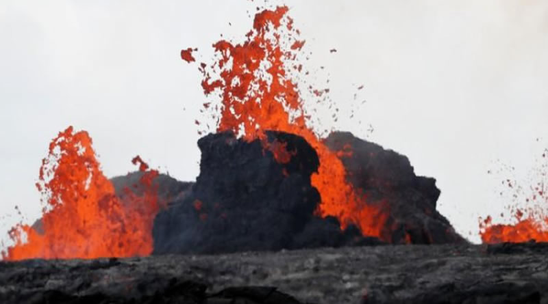Hawaii Kilauea Volkanının Lav Akışı Bitki Örtüsünü Öldürüyor
