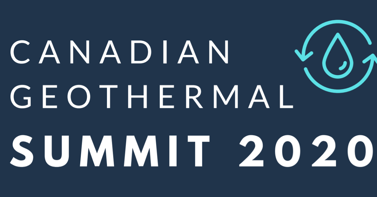 1st Inaugural Canadian Geothermal Summit, (UAlberta Geothermal Research Group)