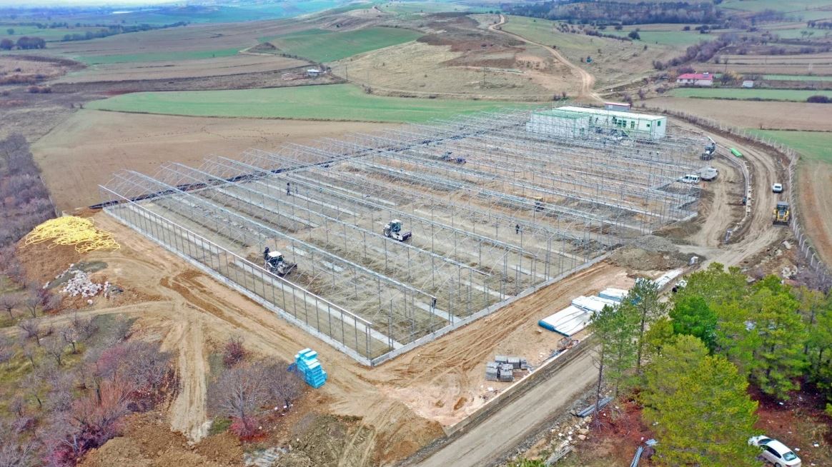 Elazığ’da sera projesi çalışmaları hızla ilerliyor