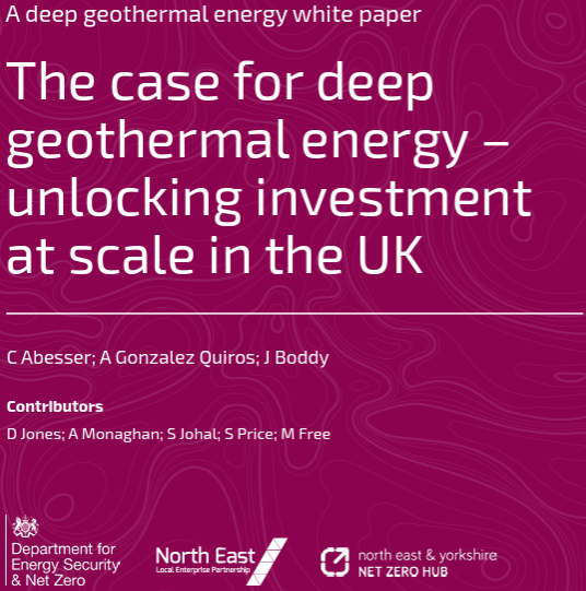 image - İngiltere'deki derin jeotermal enerji raporu