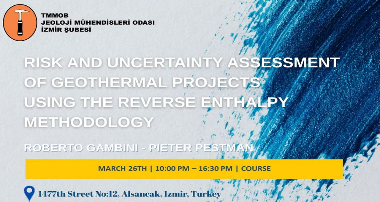 JMO İzmir Şubesi’nden Jeotermal Projelerde Risk Değerlendirme Eğitimi