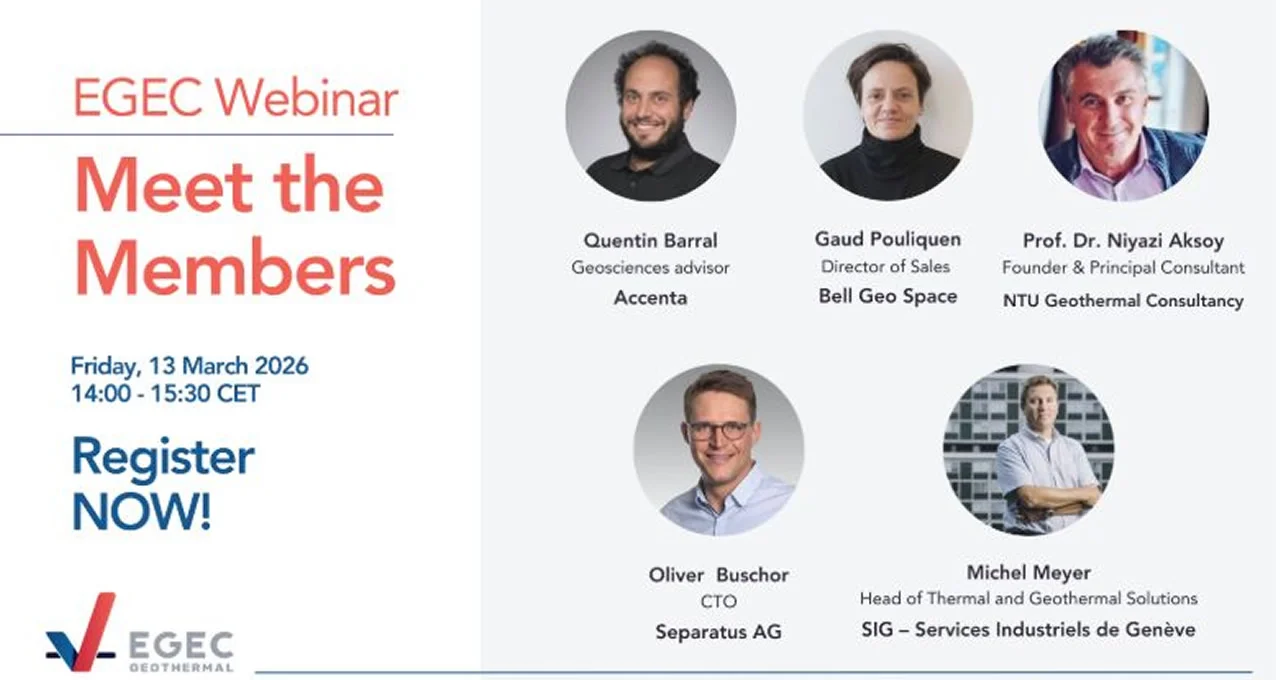 NTU Jeotermal Danışmanlık EGEC Etkinliğinde Tanıtılacak