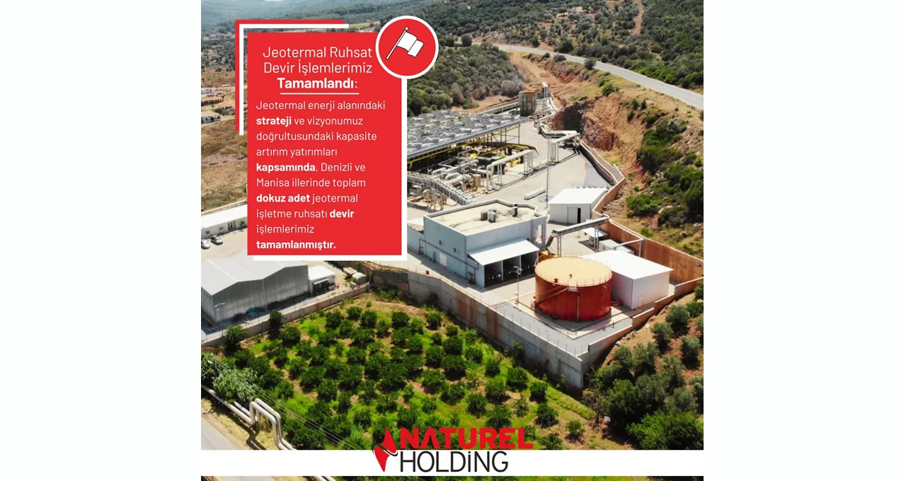 Jeotermal Enerjide Büyük Hamle: Naturel Holding Yatırımlarını Büyütüyor